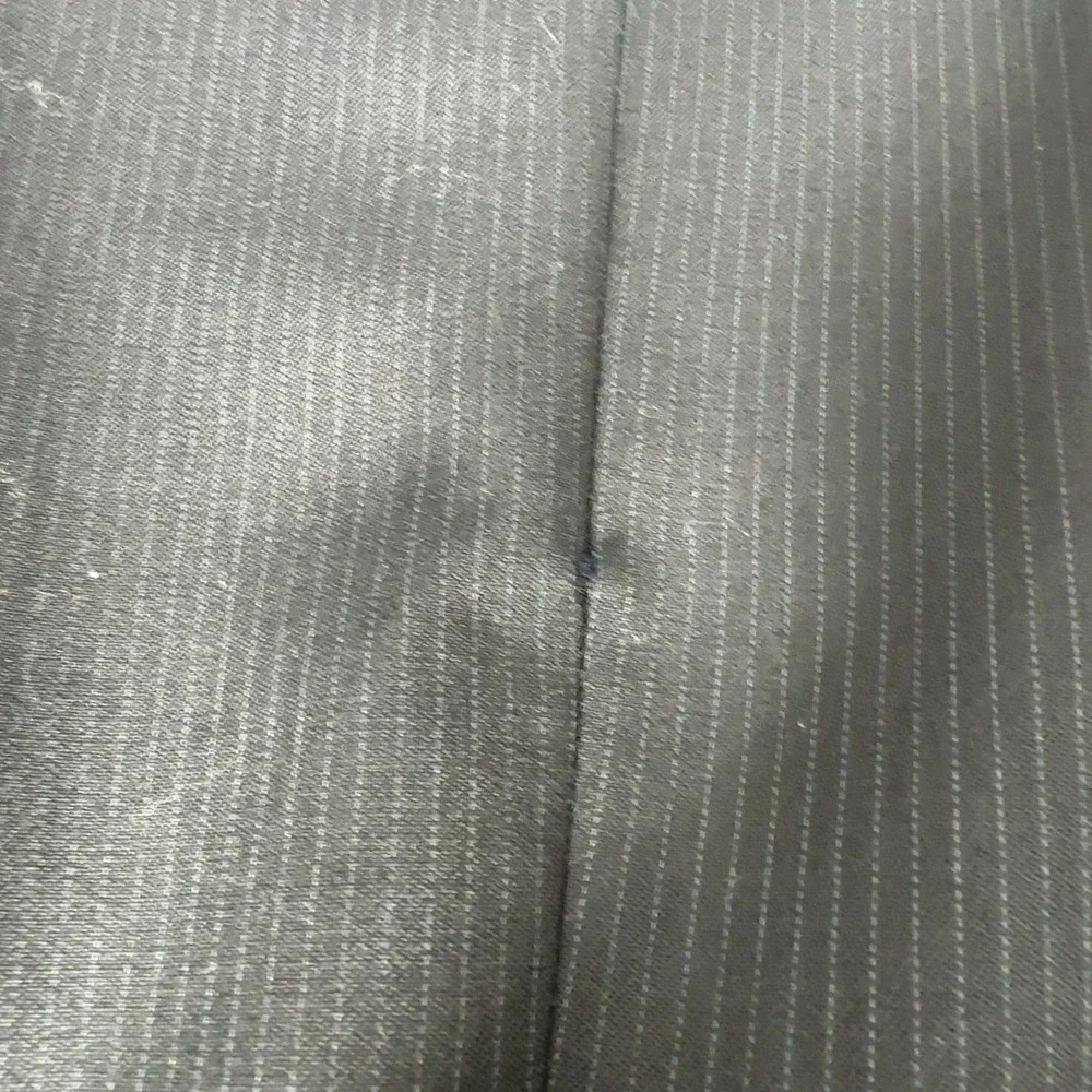 Banana Republic Pinstripe Blazer Mens 46R Navy Blue Wool Blend‎ Suit Jacket